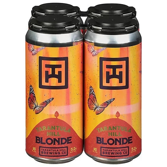 TH Tarantula Hill Blonde Ale 16oz 4pk Cans