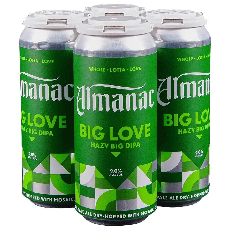 Almanac Big Love Hazy Big Dipa 16oz 4pack Cans