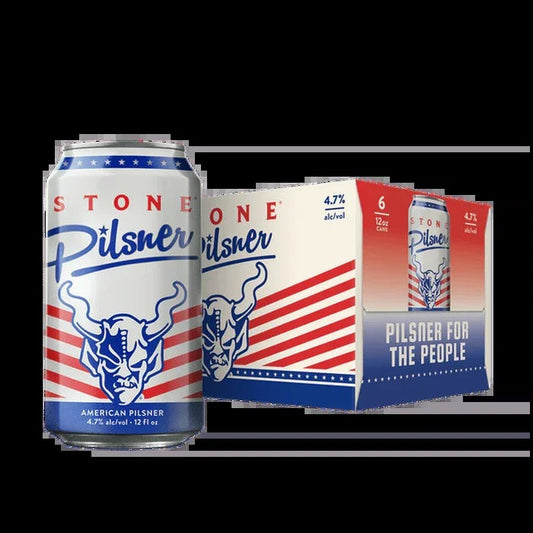 Stone Pilsner 12oz 6pk Cans