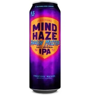 Firestone Mind Haze Brain Melter Hazy Imperial Ipa 19.2oz