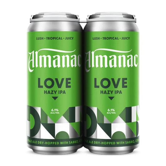 Almanac Love Hazy Ipa 16oz 4pack Cans