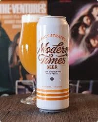 Modern Times Impact Strategy Hazy Double Ipa With Peach 19.2oz