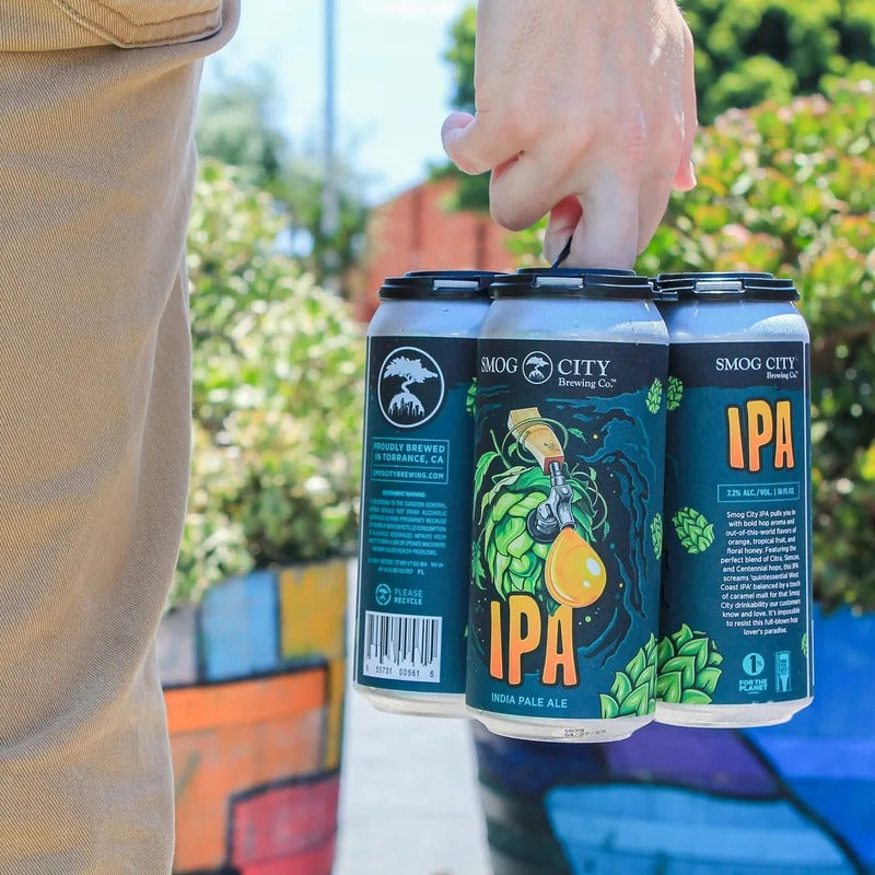 Smog City Optic Haze Ipa 4pk Cans