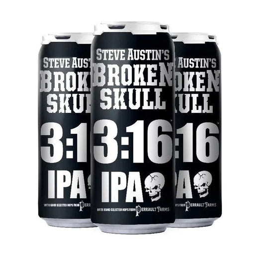 Steve Austin Broken Skull 3:16 IPA 16oz 4 Pack Can