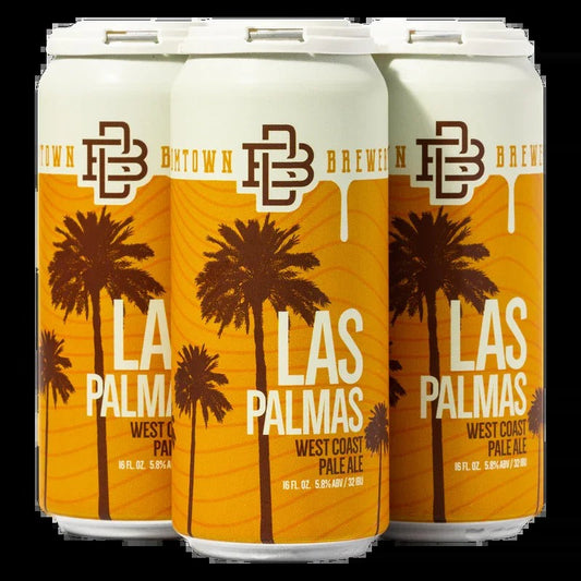 Boomtown Las Palmas West Coast Pale Ale 16oz 4pack Cans