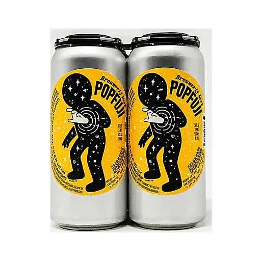 Brouwerij West PopFuji Pilsner 16.9oz 4 Pack Can (alc.5%)