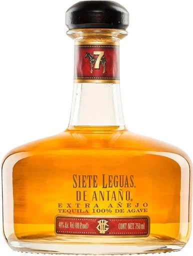 Siete 7 Leguas D’Antano Extra Anejo Tequila 750ml