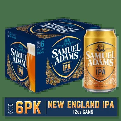 Samuel Adams New England IPA beer, 6 pack