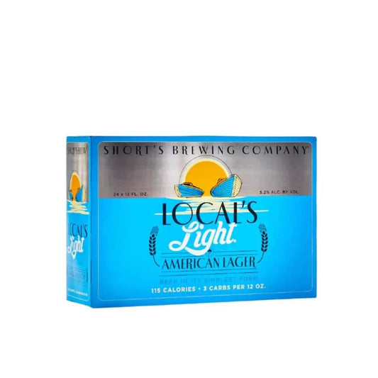Short’s Brewing, Local’s Light Lager, 24-Pack Cans