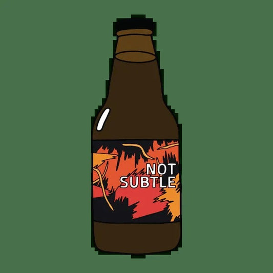 Prairie Not Subtle Stout Aged in Bourbon Barrels