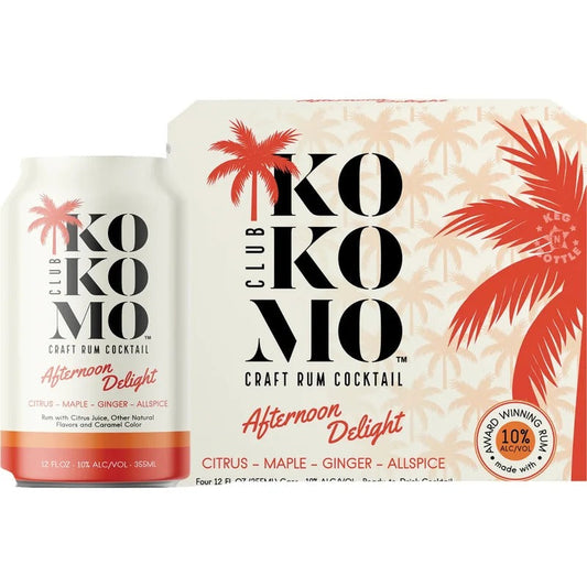 Club Kokomo – Afternoon Delight Craft Rum Ready to Serve Cocktail (4 pack)