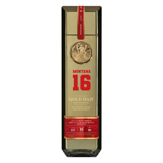 Gold Bar Blend 117 Joe Montana Collection 16 Year Whiskey 750ml