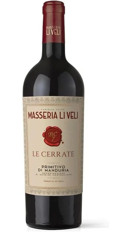 Primitivo di Manduria DOC – Le Cerrate – Masseria Li Veli