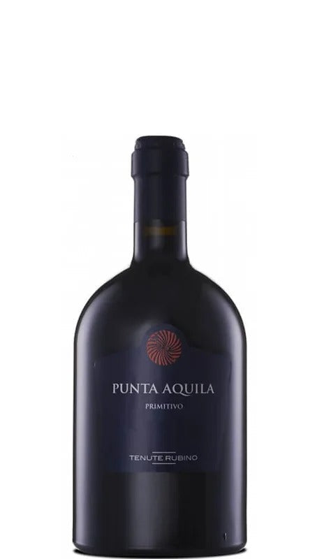 Primitivo Salento IGT – Punta Aquila – 375ml – Tenuta Rubino – ETICHETTA DANNEGGIATA
