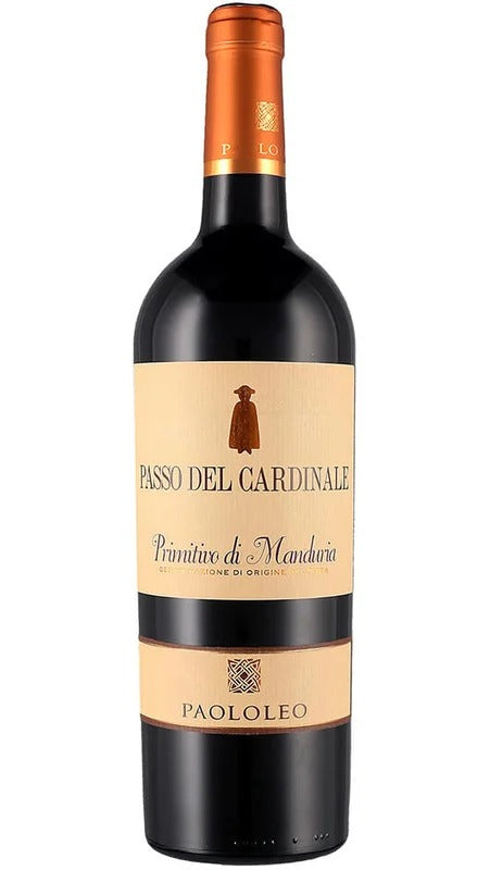 Primitivo di Manduria DOC – Passo del Cardinale – Paolo Leo
