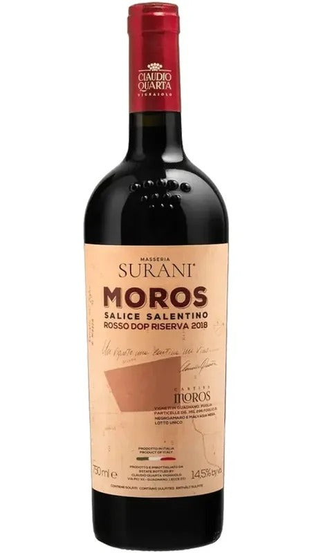 Salice Salentino Riserva – Moros – Masseria Surani