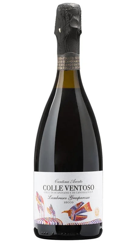 Lambrusco Grasparossa Colli di Scandiano e di Canossa DOP Secco – Colle Ventoso – Casali Viticultori