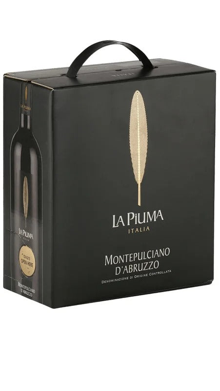 Montepulciano d’Abruzzo DOC – bag-in-box – 3 Litri – La Piuma