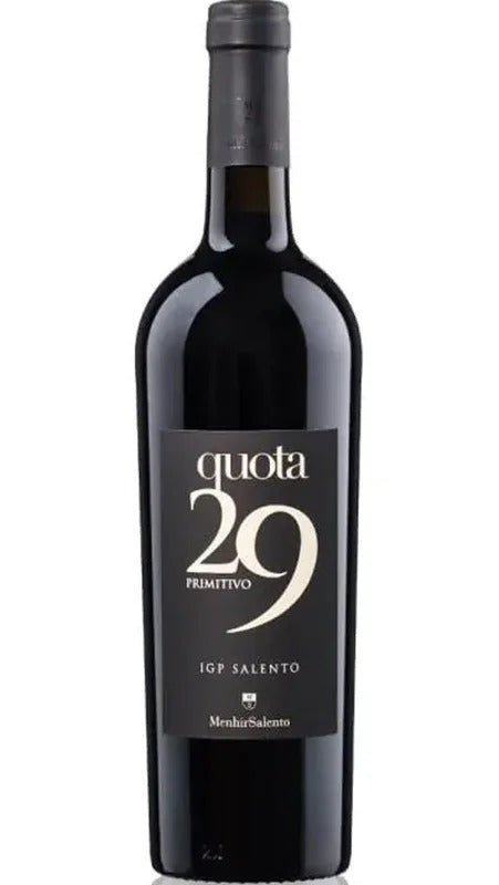 Primitivo IGP Salento – Quota 29 – Menhir Salento