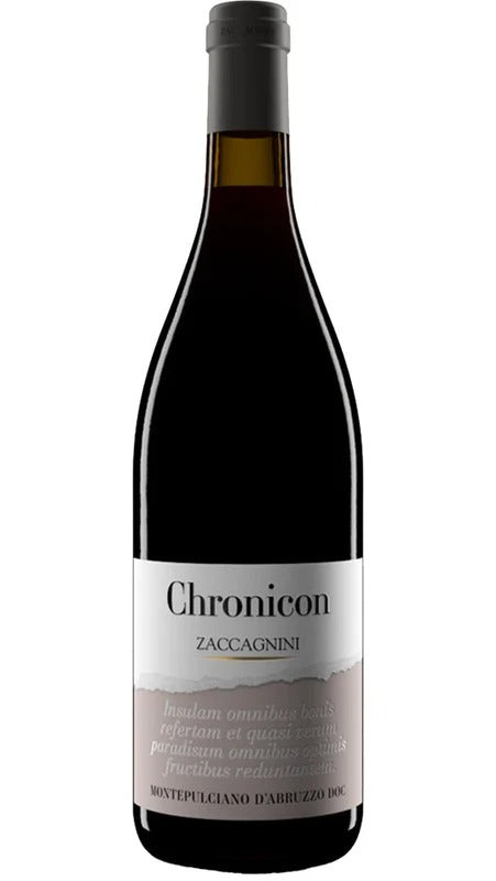 Montepulciano d’Abruzzo DOC – Linea Chronicon – Zaccagnini