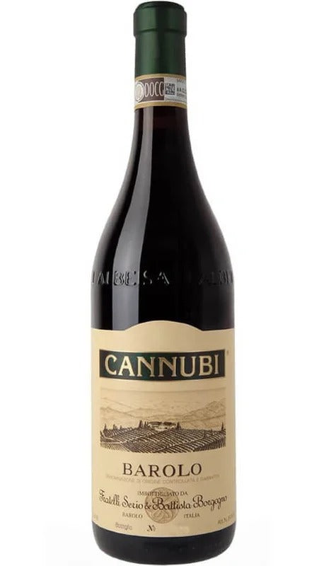 Barolo DOC – Cannubi – Jeroboam – Cassa di Legno – Fratelli Serio e Battista Borgogno