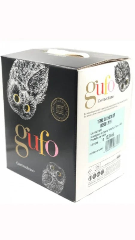 Rosso Terre di Chieti IGP – Gufo – Bag in Box – 10 Litri – Tollo