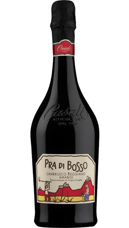 Lambrusco Reggiano DOP Amabile – Pra di Bosso – Casali Viticultori