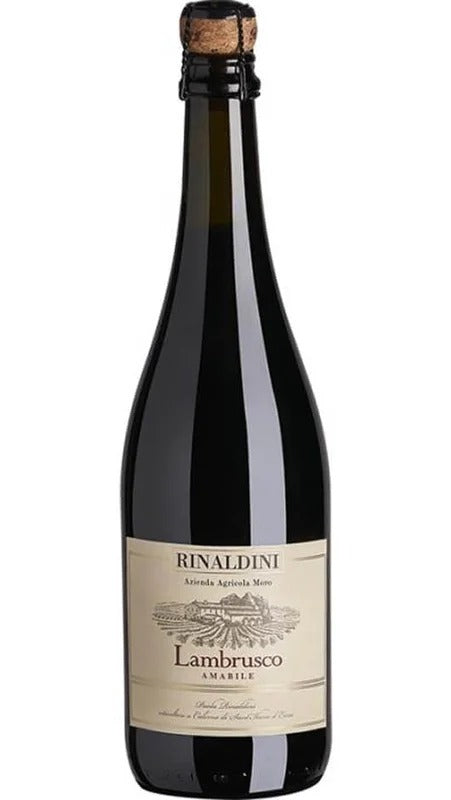 Lambrusco Amabile IGP – Azienda Agricola Rinaldini – ETICHETTA DANNEGGIATA