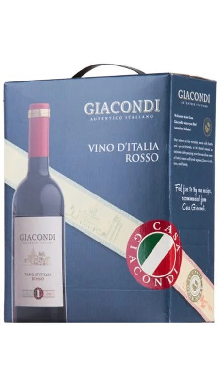 Vino d’Italia Rosso – bag-in-box – 3 Litri – Giacondi