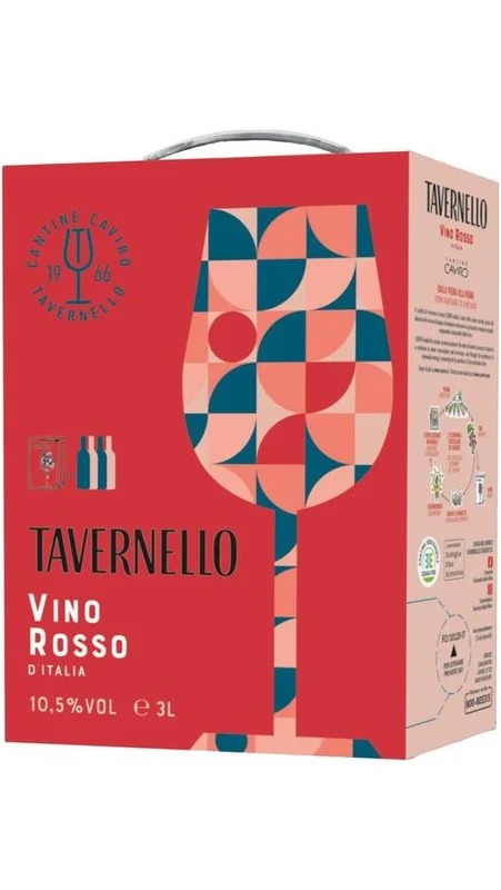 Vino Rosso – Bag in Box – 3 Litri – Tavernello