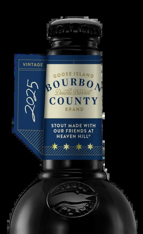 Bourbon County Stout Double Barrel-Aged in Heaven Hill Bottled in Bond Barrels