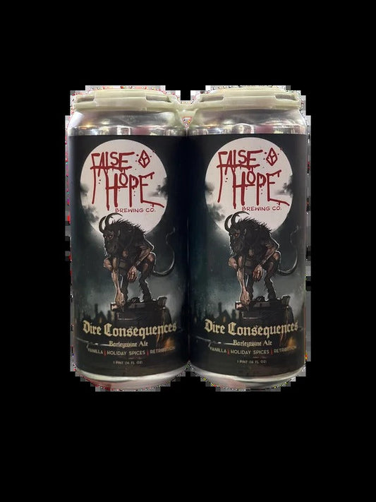 False Hope Brewing Co. Dire Consequences Barleywine Ale