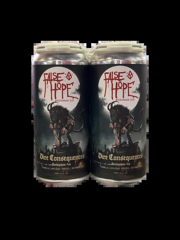 False Hope Brewing Co. Dire Consequences Barleywine Ale