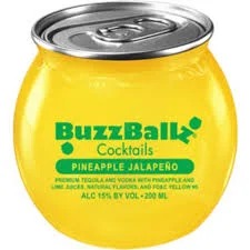 Buzz Ballz Pineapple Jalapeno Cocktail 200ml