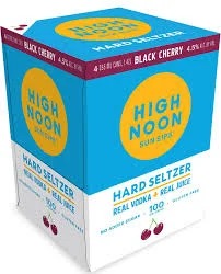 High Noon Black Cherry Vodka Seltzer 4-Pack Can