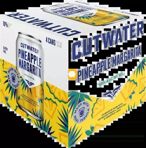 Cutwater Spirits Pineapple Margarita 4-Pack Can