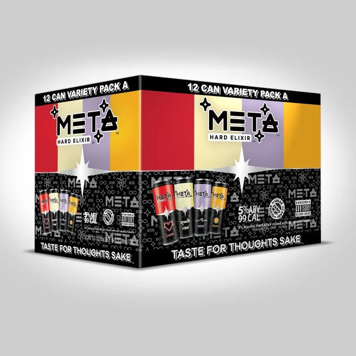 Meta Hard Elixir Variety Pack – A – Can 12-Pack