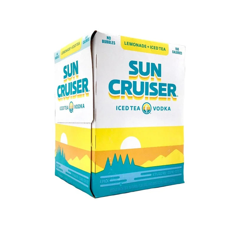 Sun Cruiser Lemonade Vodka Iced Tea 12-Oz Can 4-Pack