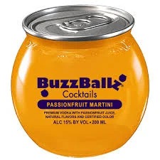 BuzzBallz Passionfruit Martini Cocktail 200ml