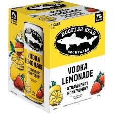 Dogfish Head Strawberry Honeyberry Vodka Lemonade Cocktail 4-Pack Can