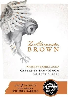 Z. Alexander Brown Whiskey Barrel Aged Cabernet Sauvignon – 750ML