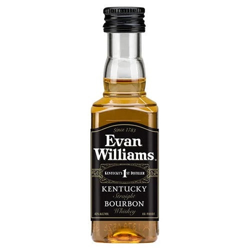 Evan Williams Black Label Kentucky Straight Bourbon Whiskey 50ml