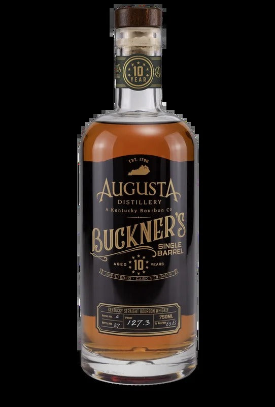 Augusta Distillery Buckner’s Single Barrel 10 Year Old Straight Bourbon Whiskey 750ml