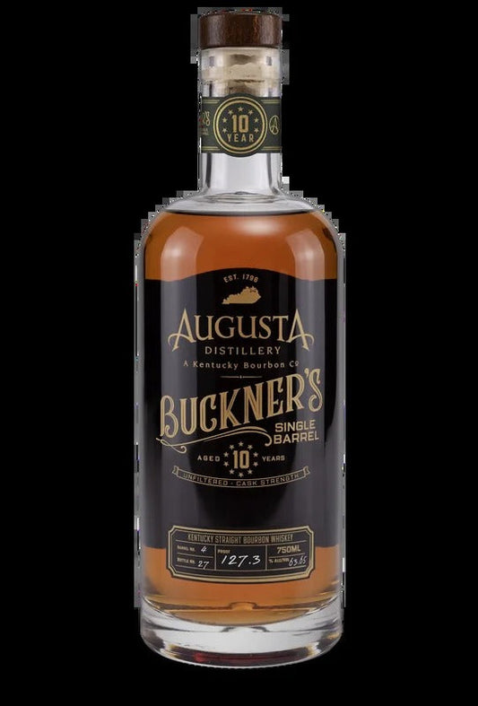 Augusta Distillery Buckner’s Single Barrel 10 Year Old Straight Bourbon Whiskey 750ml