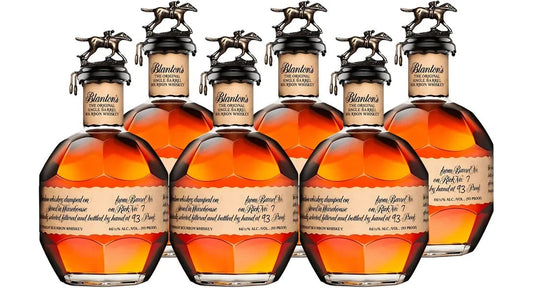 Blanton’s The Original Single Barrel Kentucky Straight Bourbon Whiskey 750ml Bottle 6-Pack