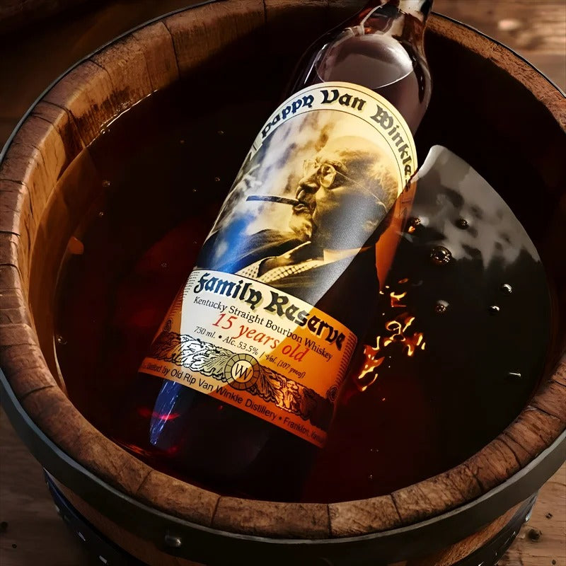 Old Rip Van Winkle Pappy Van Winkle’s Family Reserve 15 Year Old Kentucky Straight Bourbon Whiskey 750ml