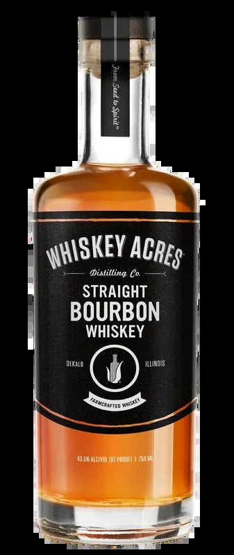 Whiskey Acres Farmcrafted Straight Bourbon Whiskey 750ml