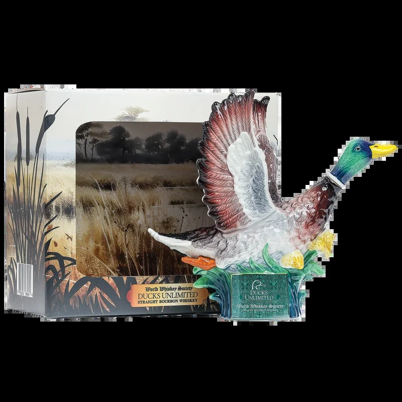 World Whiskey Society Mallard Ducks Unlimited Straight Bourbon Whiskey 750ml