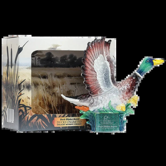 World Whiskey Society Mallard Ducks Unlimited Straight Bourbon Whiskey 750ml