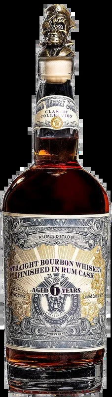World Whiskey Society 6 Year Old Rum Cask Finished Straight Bourbon Whiskey 750ml